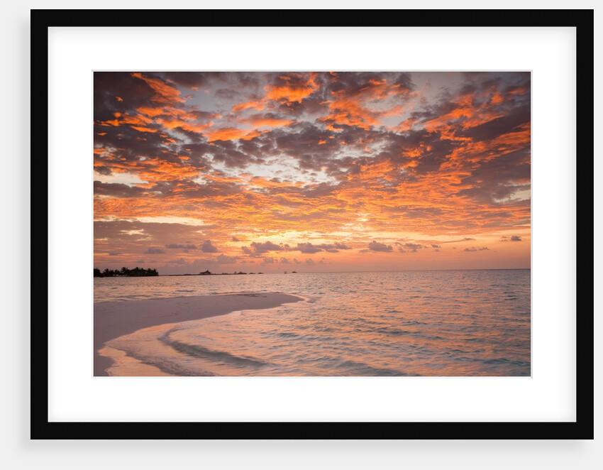 Sunrise over the Maldive Islands by Anonymous