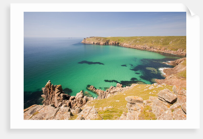 Cornish coastal scenery by Anonymous