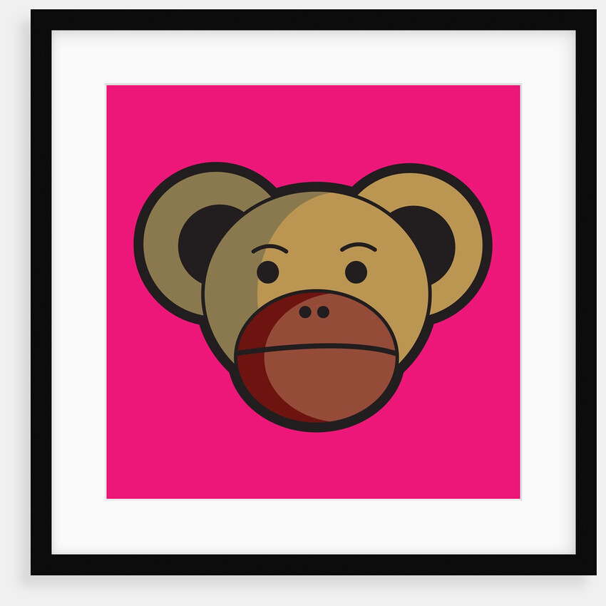 Monkey face by Anonymous