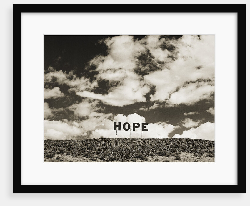Hope Sign by Tom Marks
