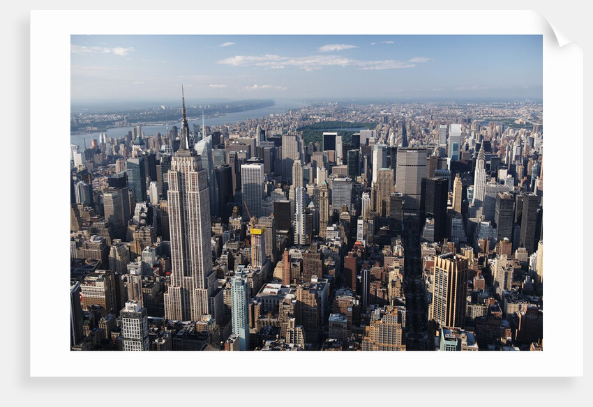 Manhattan skyline by Anonymous