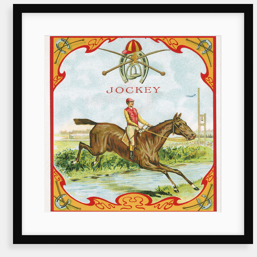 Jockey tobacco label by Anonymous