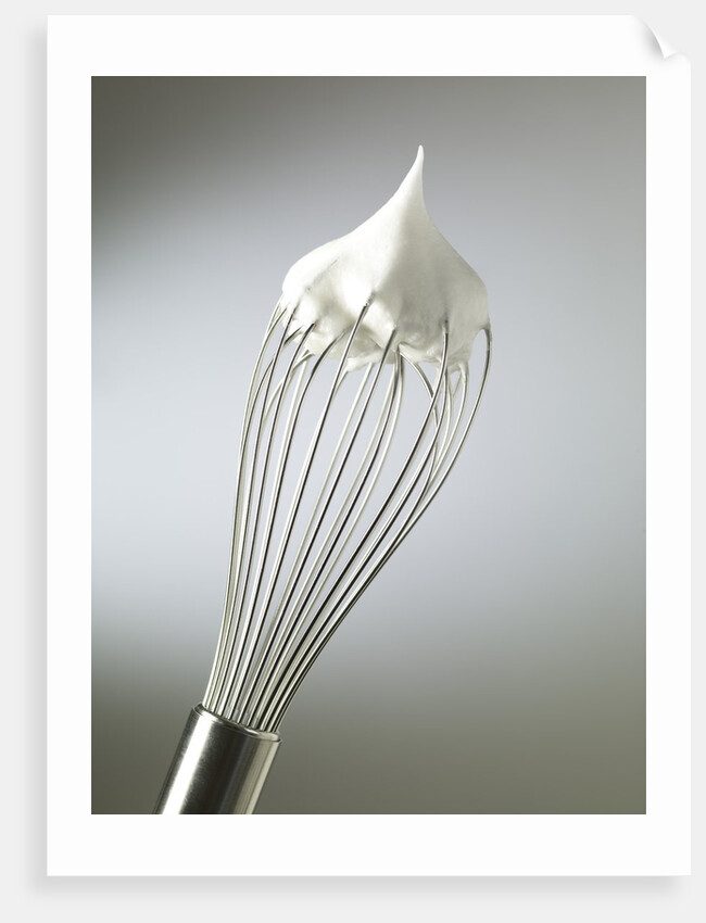 Whisk with Beaten Egg-whites by Anonymous