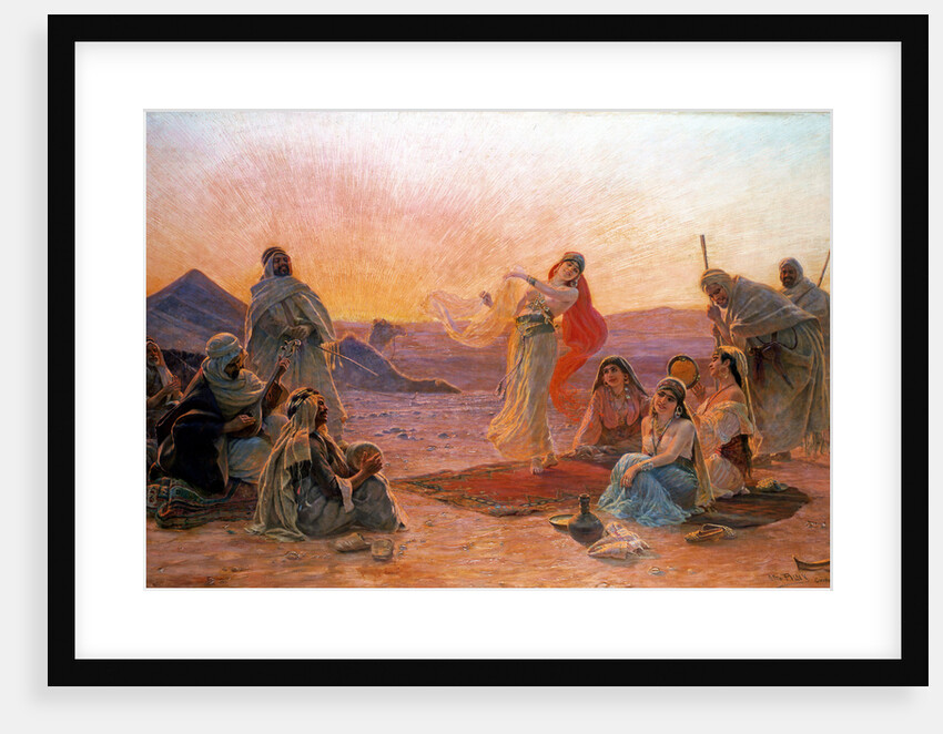 In the Desert by Otto Pilny