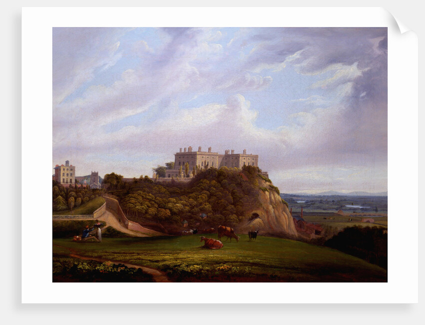 Nottingham Castle, England by Alfred Parker