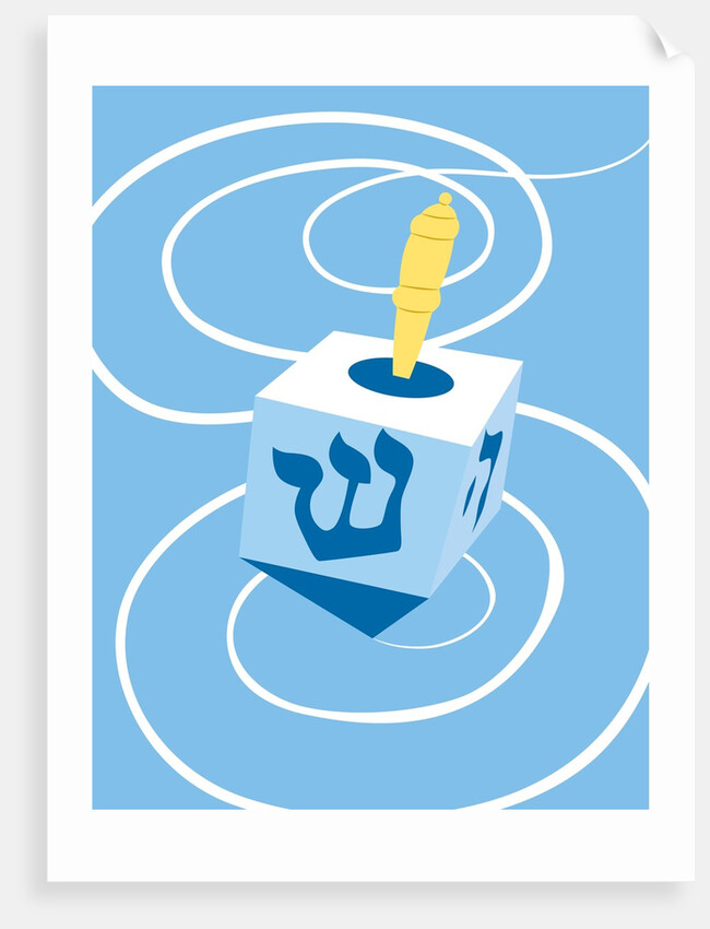 Dreidel by Anonymous