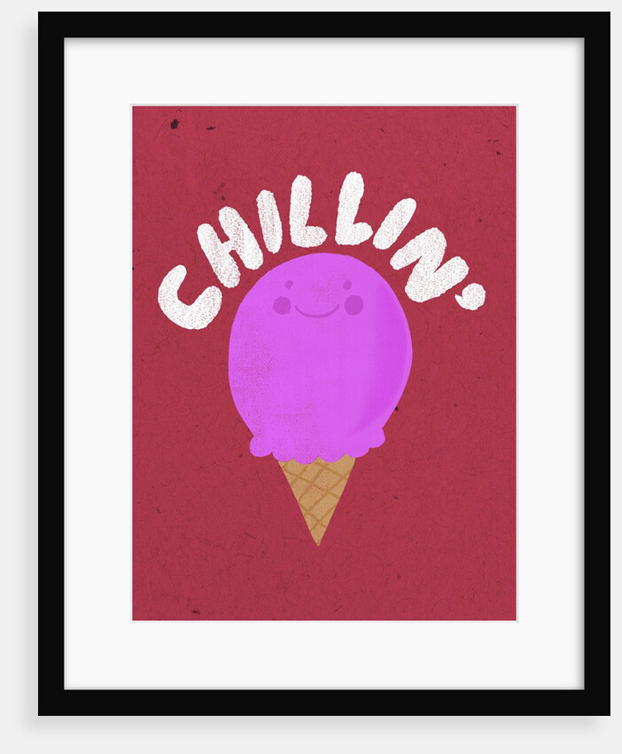 Ice Cream Cone Chillin' by Corbis