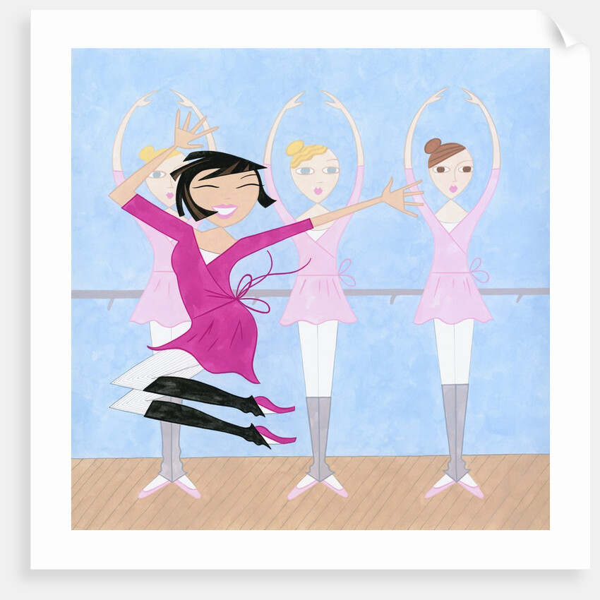 Modern Versus Classical Dance by Anonymous