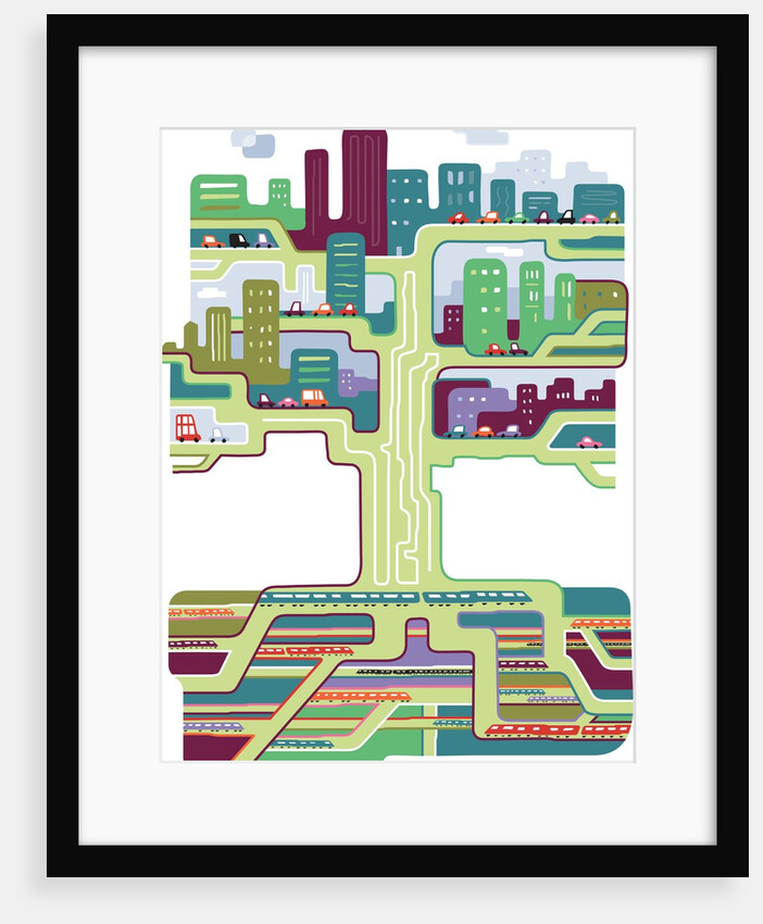 Transporatation Tree by Anonymous