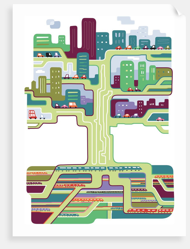 Transporatation Tree by Anonymous