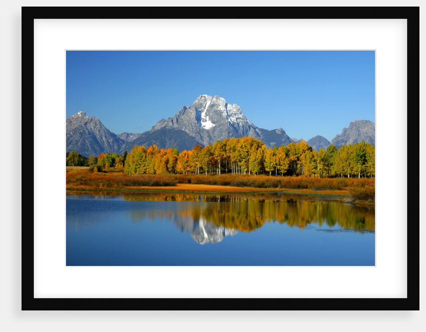 Oxbow Bend in Grand Teton National Park by Anonymous