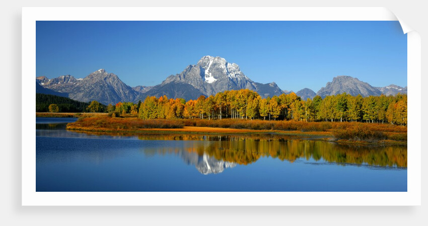 Oxbow Bend in Grand Teton National Park by Anonymous