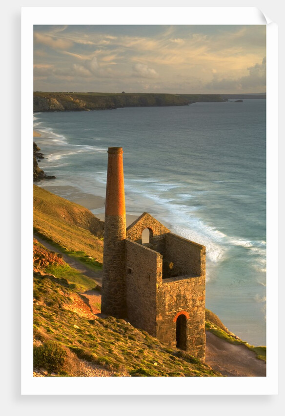 Smokestack in St. Agnes by Anonymous