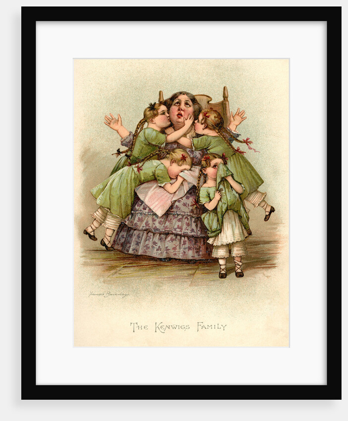 The Kenwigs Family by Frances Brundage