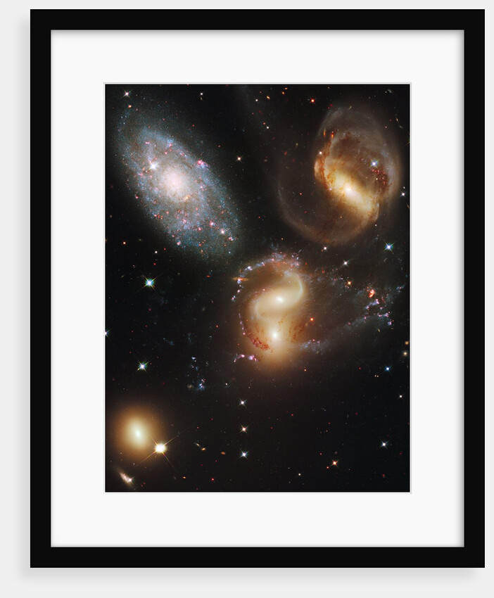 Galaxy group Stephan's Quintet by Anonymous