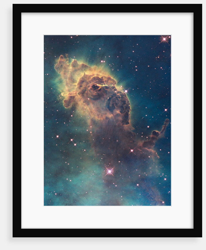 Star birth in Carina Nebula from Hubble's WFC3 detector by Anonymous