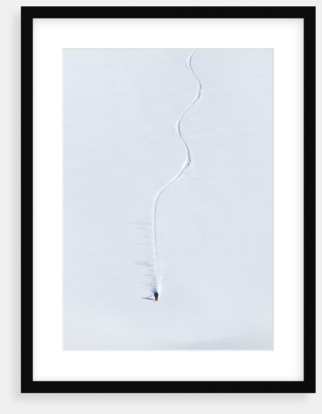 Extreme skier by Anonymous