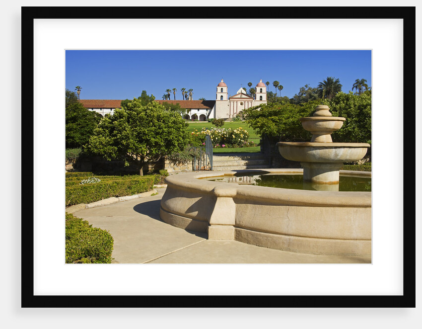 Old Mission Santa Barbara by Anonymous