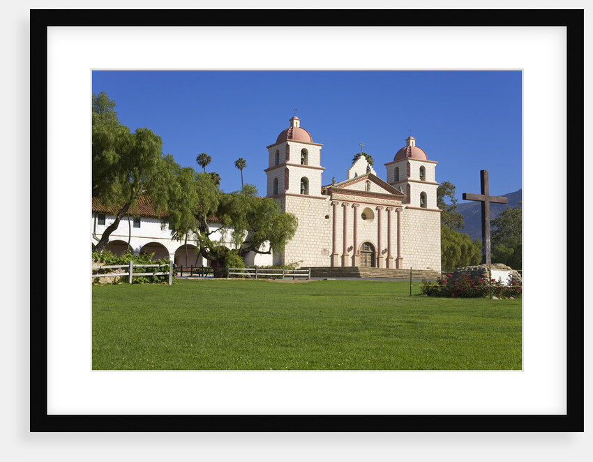 Old Mission Santa Barbara by Anonymous