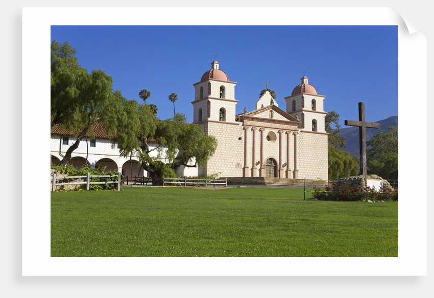 Old Mission Santa Barbara by Anonymous