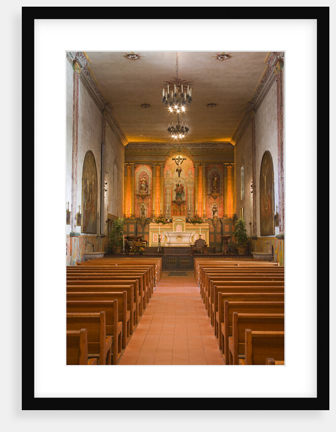 Old Mission Santa Barbara by Anonymous