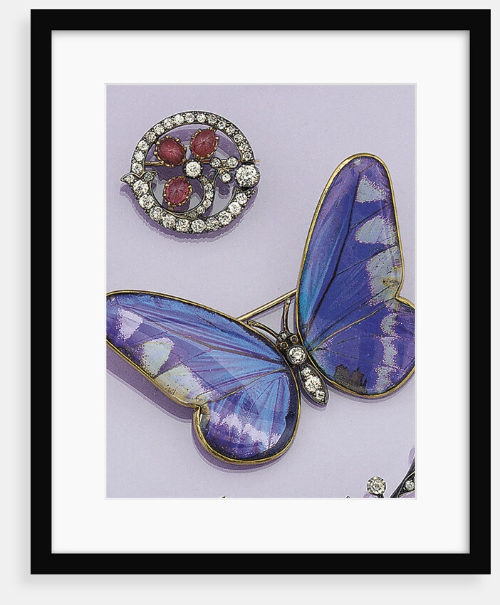 Victorian butterfly brooch by Anonymous