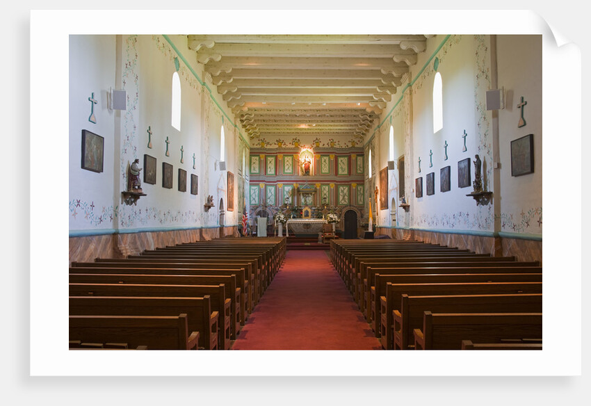 Sanctuary in Mission Santa Ines by Anonymous