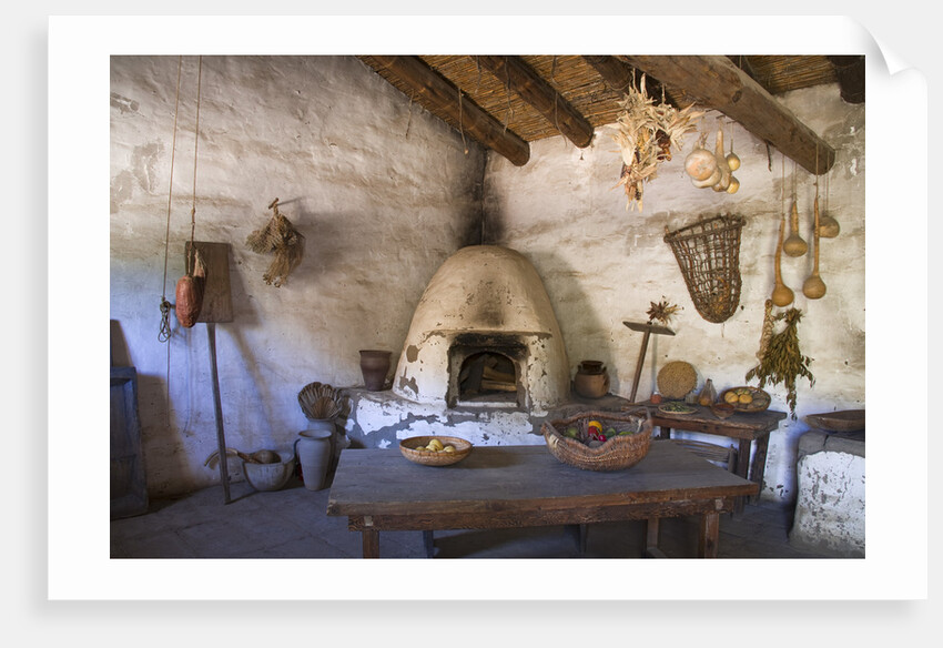 Kitchen in Mission La Purisima Concepcion by Anonymous