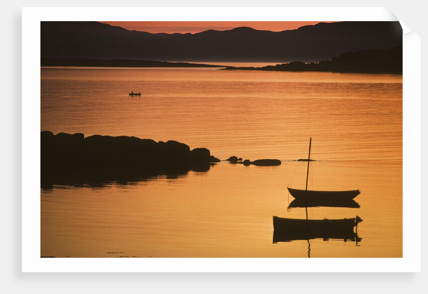 View across Sound of Jura from Knapdale by Anonymous