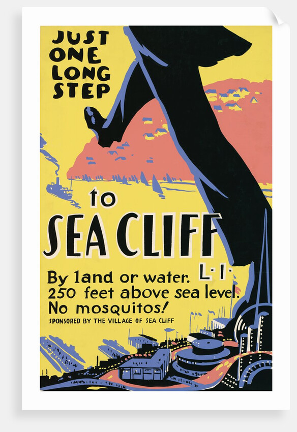 Just one long step to Sea Cliff by Anonymous