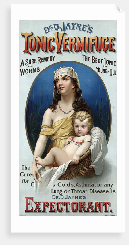 Advertisement for Dr. D. Jayne's tonic vermifuge by Anonymous