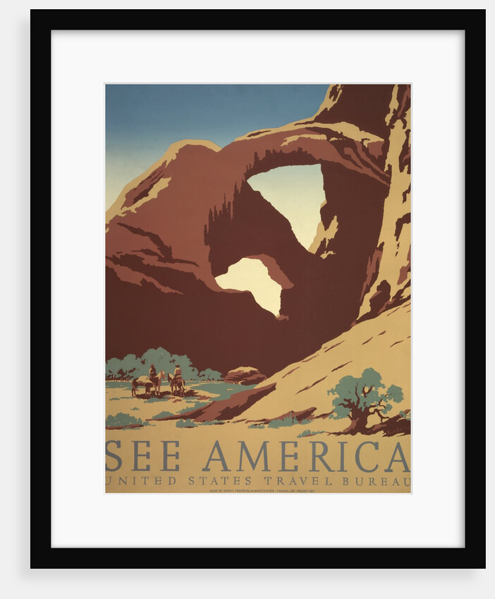 See America poster by Frank S. Nicholson