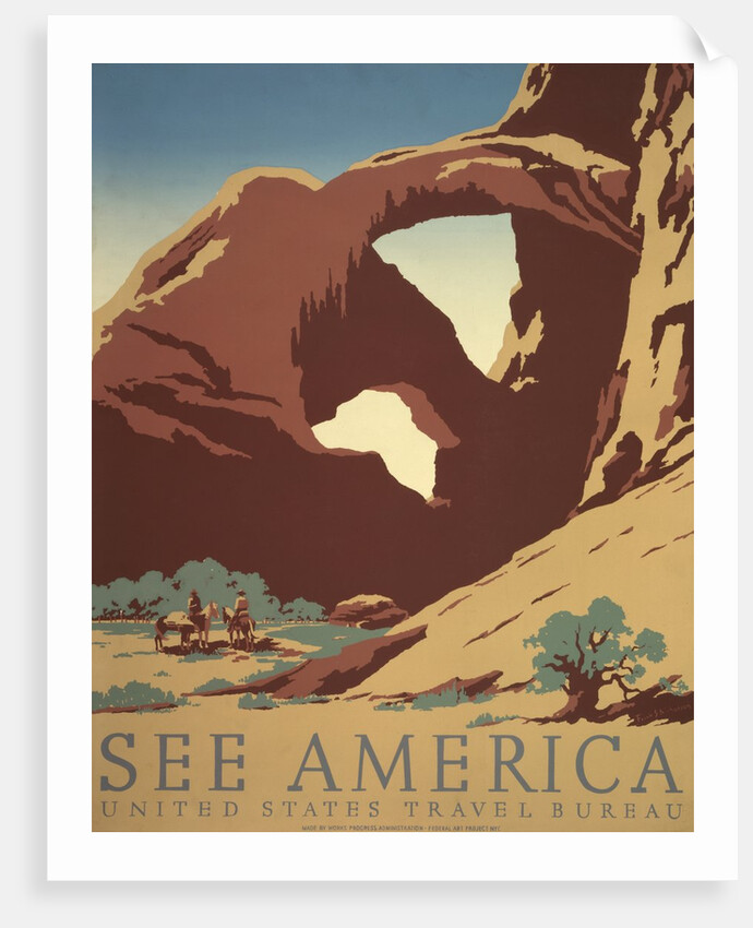 See America poster by Frank S. Nicholson