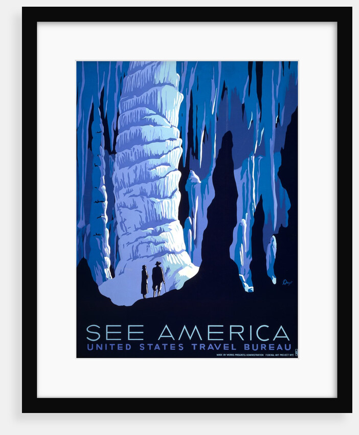 See America poster by Alexander Dux