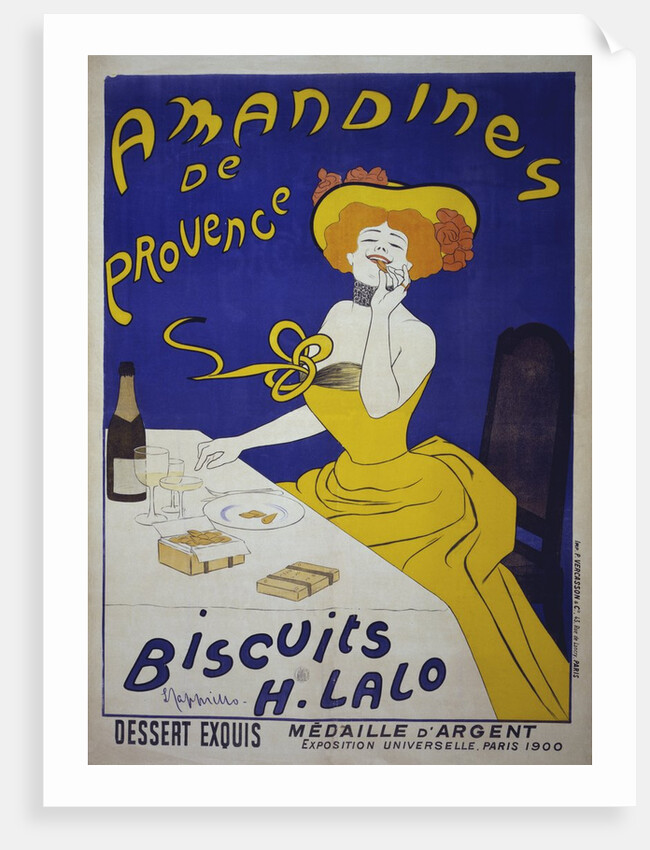 Amandines de Provence poster by Leonetto Cappiello