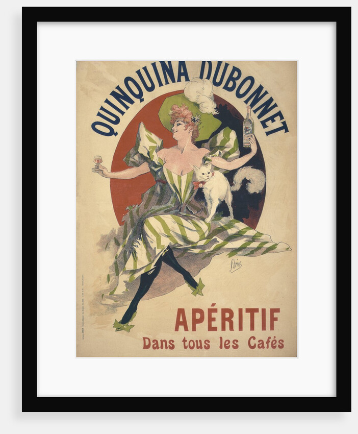 Quinquina Dubonnet poster by Jules Cheret