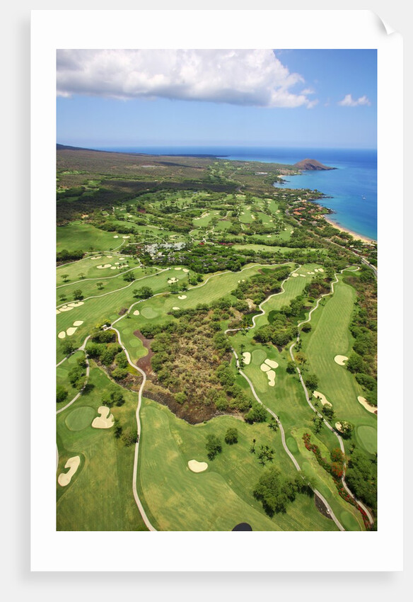Emerald and Gold courses and pro shop at Wailea Golf Resort by Anonymous