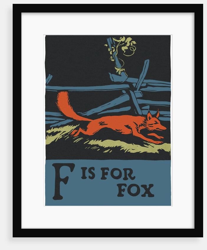 F is for fox by Anonymous