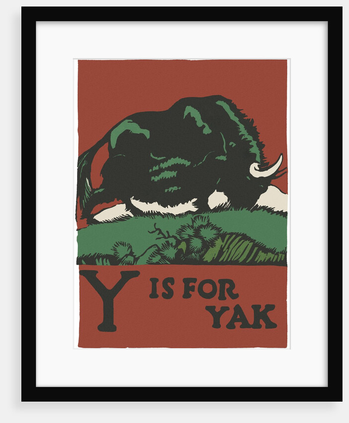 Y is for yak by Anonymous