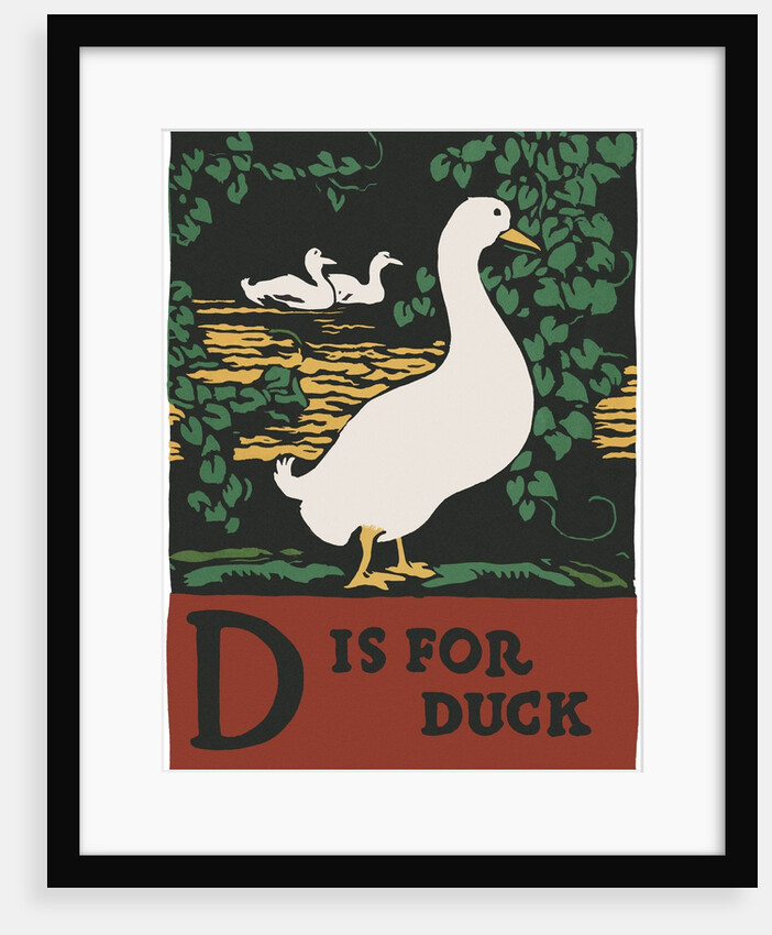 D is for duck by Anonymous