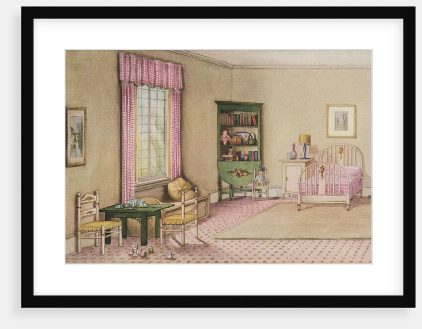 Little girl's bedroom by Anonymous