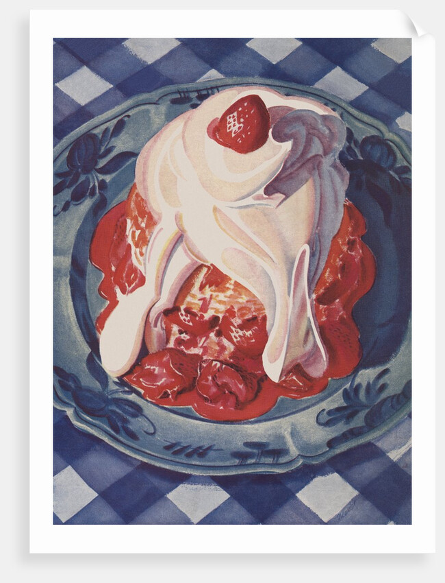 Strawberry shortcake by Anonymous