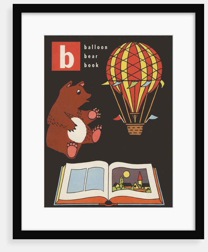 B is for balloon bear book by Anonymous