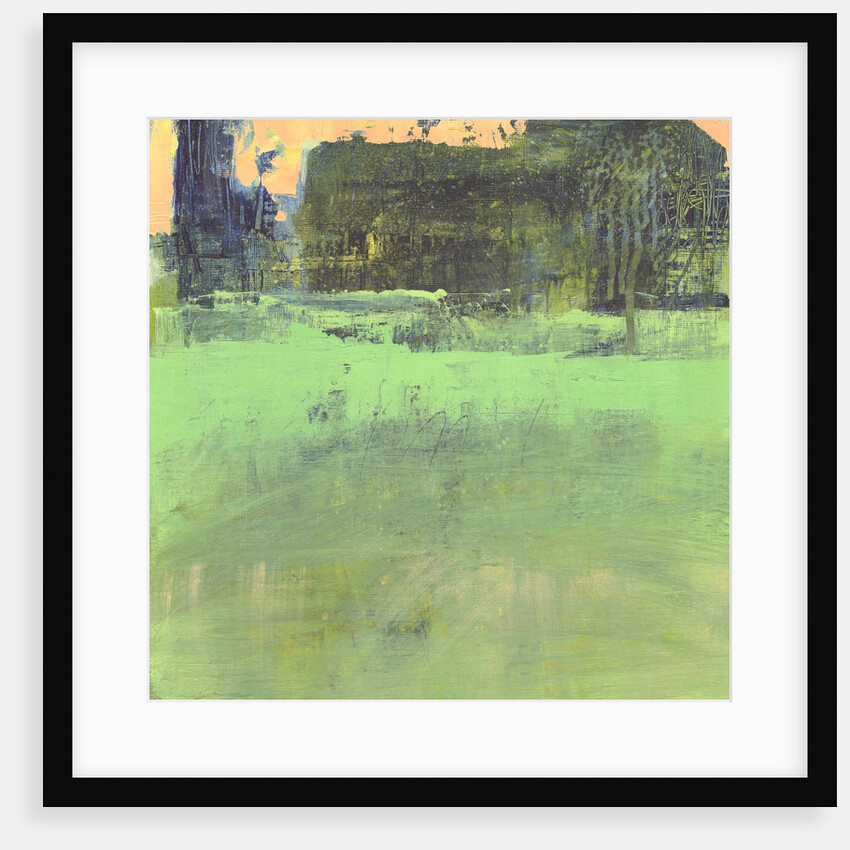 Sunset on the Farm by Lou Wall