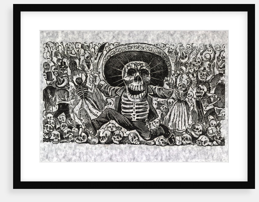 Calavera from Oaxaca by Jose Guadalupe Posada