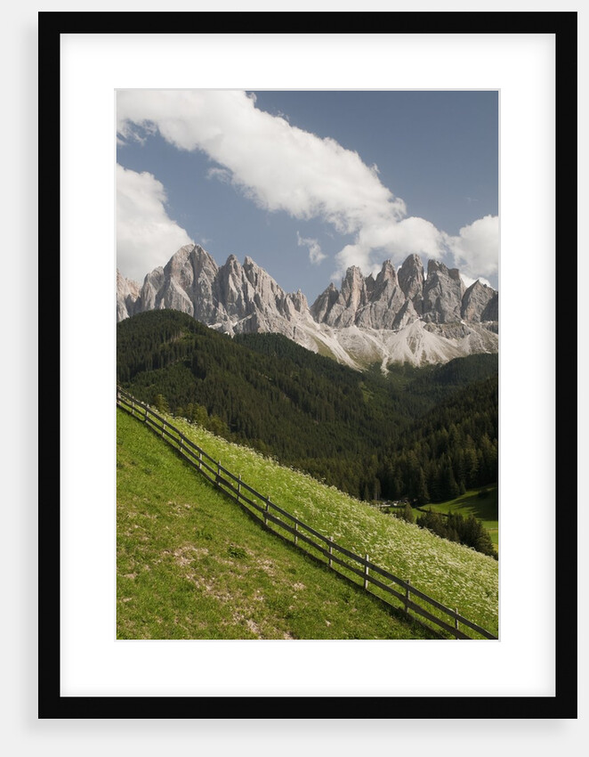 Odle Group in the Italian Dolomites by Anonymous
