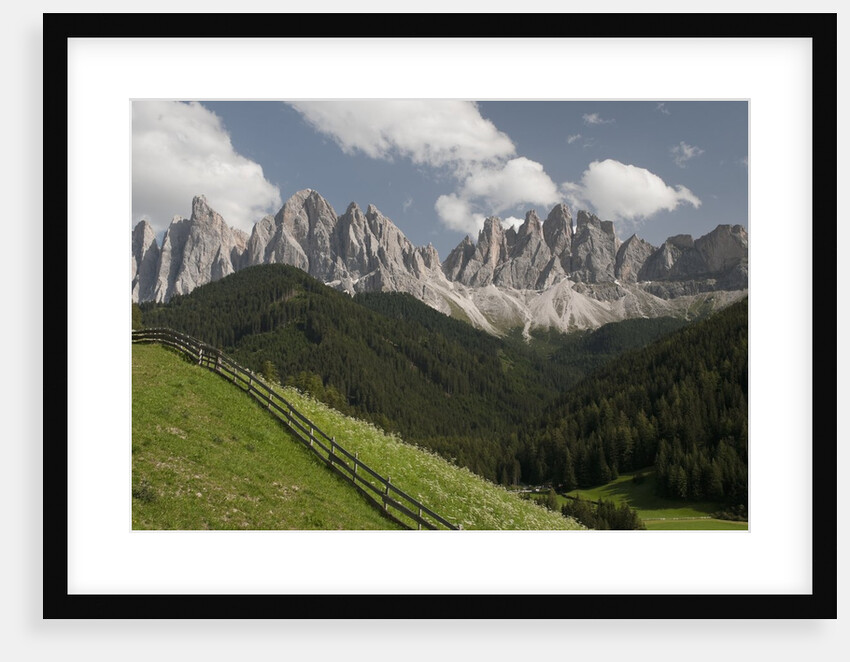Odle Group in the Italian Dolomites by Anonymous