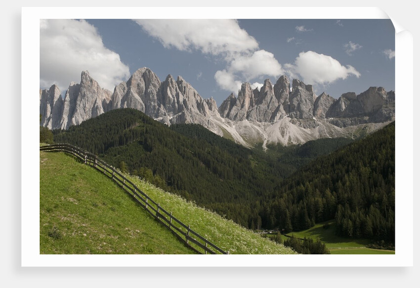 Odle Group in the Italian Dolomites by Anonymous