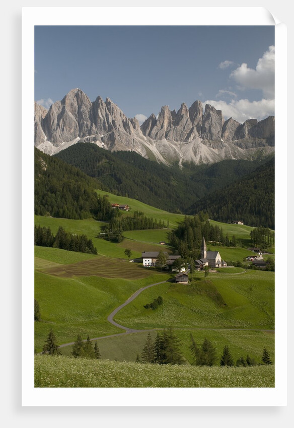 Santa Maddalena in the Italian Dolomites by Anonymous