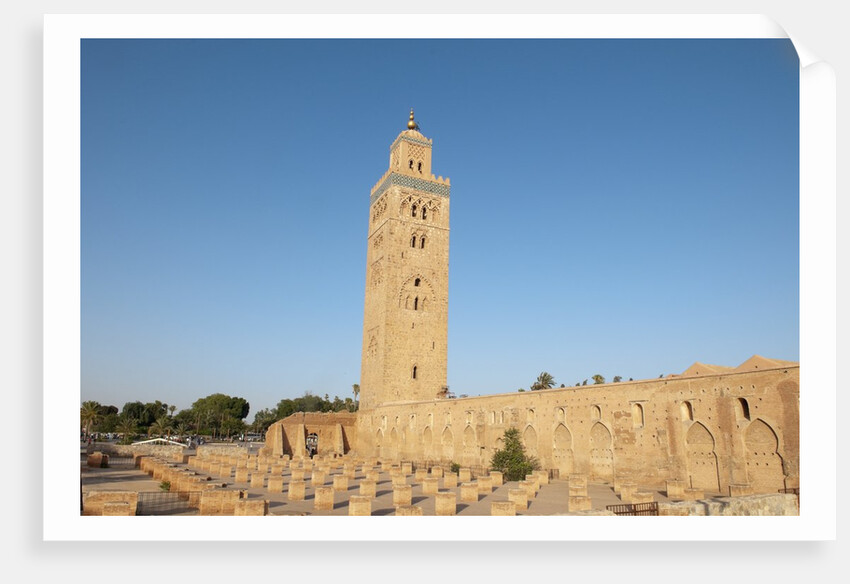 Koutoubia Mosque in Marrakech by Anonymous